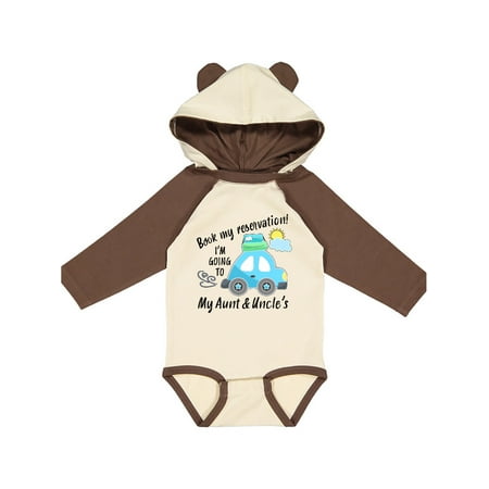 Inktastic Book my Reservation! I m Going To My Aunt and Uncle s Gift Baby Boy or Baby Girl Long Sleeve Bodysuit
Inktastic Book my Reservation! I m Going To My Aunt and Uncle s Gift Baby Boy or Baby Girl Long Sleeve Bodysuit