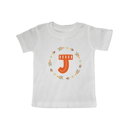 Inktastic Monogram Letter J Tribal Arrow Gift Baby Boy or Baby Girl T-Shirt