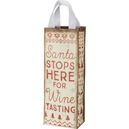 Primitives By Kathy 5.38 Inches x 13.75 Inches Nylon Post Consumer Material You re Drinking Tote Wine Accessory
Primitives By Kathy 5.38 Inches x 13.75 Inches Nylon Post Consumer Material You re Drinking Tote Wine Accessory