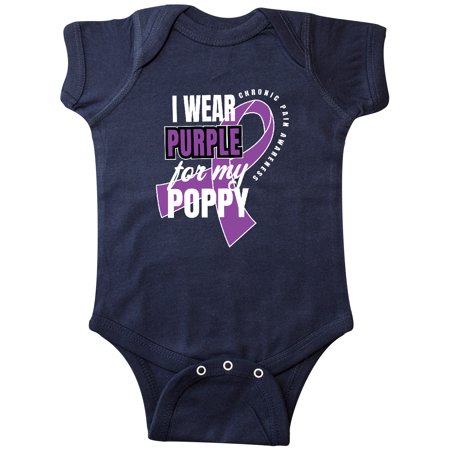 Inktastic Chronic Pain I Wear Purple For My Poppy Gift Baby Boy or Baby Girl Bodysuit
Inktastic Chronic Pain I Wear Purple For My Poppy Gift Baby Boy or Baby Girl Bodysuit