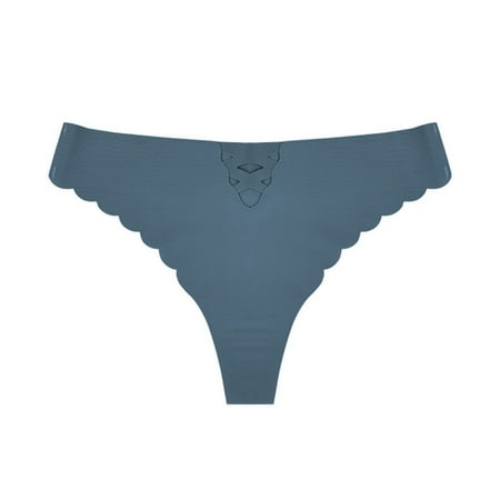 Womens Underwear Tummy Control Ice Silk Low Waist Seamless Thong Solid Color Hollow T Pants Panties 6 Pack
Womens Underwear Tummy Control Ice Silk Low Waist Seamless Thong Solid Color Hollow T Pants Panties 6 Pack
