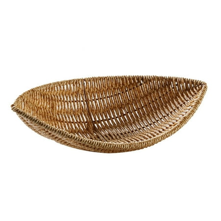 Mpeace Fruit Tray Handcrafted Quick Drainage Plastic Rattan Convenient Banquet Treat Snacks Tray Household Supplies
Mpeace Fruit Tray Handcrafted Quick Drainage Plastic Rattan Convenient Banquet Treat Snacks Tray Household Supplies