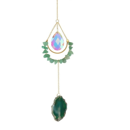 Natural Stone Exquisite SunCatcher Rainbow Manufacture Hanging Window Vehicle Pendant Hangs D
Natural Stone Exquisite SunCatcher Rainbow Manufacture Hanging Window Vehicle Pendant Hangs D