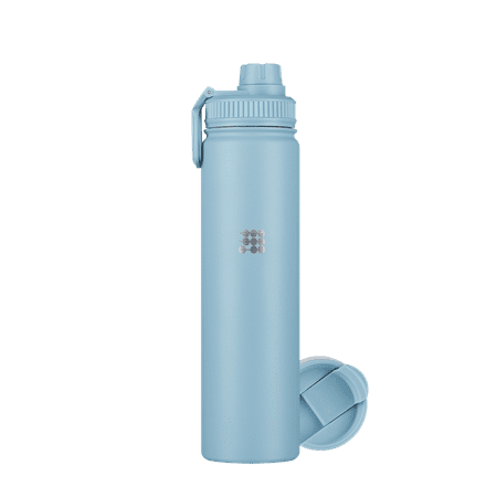 Cubitt Insulated Sports Hydro Water Bottle 24 oz 2 Lids (Coffee Lid and Wide Mouth Twist Sports Lid) Stainless Steel Double Walled. Cold for up to 24 hours Hot for up to 12 hours. SMOKE BLUE
Cubitt Insulated Sports Hydro Water Bottle 24 oz 2 Lids (Coffee Lid and Wide Mouth Twist Sports Lid) Stainless Steel Double Walled. Cold for up to 24 hours Hot for up to 12 hours. SMOKE BLUE