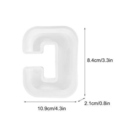 TFDZ Cake Molds Silicone Baking Set Alphabet Cake Baking Mould English Letter Silicone Mold 3D Alphabet Letter White
TFDZ Cake Molds Silicone Baking Set Alphabet Cake Baking Mould English Letter Silicone Mold 3D Alphabet Letter White