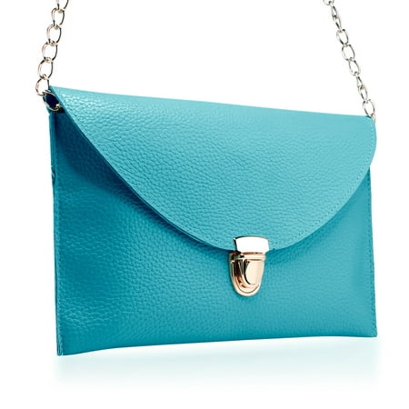 Fashion Women Handbag Shoulder Bags Envelope Clutch Crossbody Satchel Purse Leather Lady Messenger Hobo Bag - Dark Blue