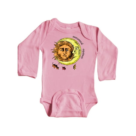 Inktastic Autumnal Equinox Sun and Moon with Leaves Gift Baby Boy or Baby Girl Long Sleeve Bodysuit
Inktastic Autumnal Equinox Sun and Moon with Leaves Gift Baby Boy or Baby Girl Long Sleeve Bodysuit