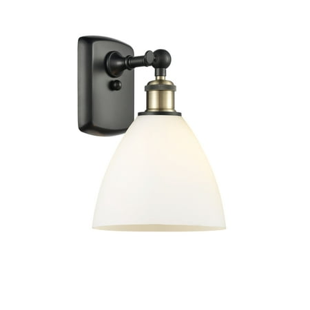 Innovations Lighting 516-1W-12-8 Bristol Sconce Bristol Glass 12 Tall Wall Sconce -
Innovations Lighting 516-1W-12-8 Bristol Sconce Bristol Glass 12 Tall Wall Sconce -
