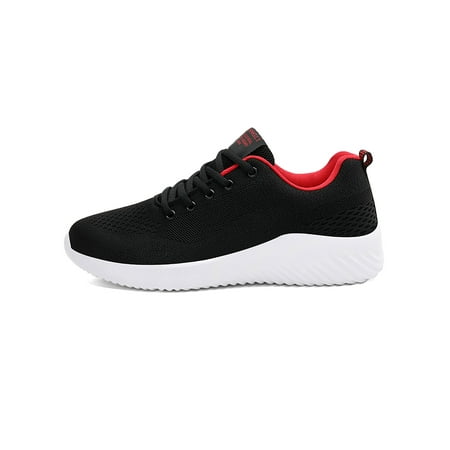 UKAP Men Sneakers Mesh Athletic Shoes Workout Running Shoe Comfort Lightweight Casual Trainers Mens Lace Up Round Toe Black Red 8.5
UKAP Men Sneakers Mesh Athletic Shoes Workout Running Shoe Comfort Lightweight Casual Trainers Mens Lace Up Round Toe Black Red 8.5