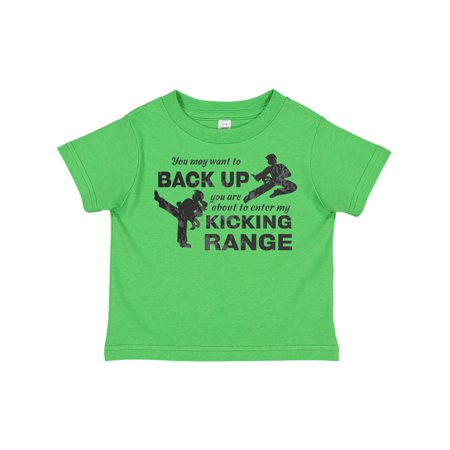Inktastic Back Up You re Within My Kicking Range Gift Toddler Boy or Toddler Girl T-Shirt
Inktastic Back Up You re Within My Kicking Range Gift Toddler Boy or Toddler Girl T-Shirt