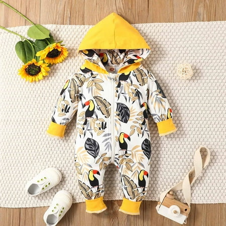 Juebong Baby Pajamas Spring And Autumn Infant Toddler Baby Boys Casual Long Sleeve Trousers Hoodie Jumpsuit Romper Baby Romper for 0-3 Months
Juebong Baby Pajamas Spring And Autumn Infant Toddler Baby Boys Casual Long Sleeve Trousers Hoodie Jumpsuit Romper Baby Romper for 0-3 Months