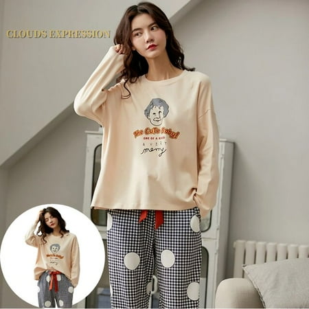 QWZNDZGR Spring Autumn Quality Pure Cotton Elegant Womens Pajama Sets Pyjamas Casual Sleepwear Long Pijama Mujer Nightsuit Lounge Fashion
QWZNDZGR Spring Autumn Quality Pure Cotton Elegant Womens Pajama Sets Pyjamas Casual Sleepwear Long Pijama Mujer Nightsuit Lounge Fashion