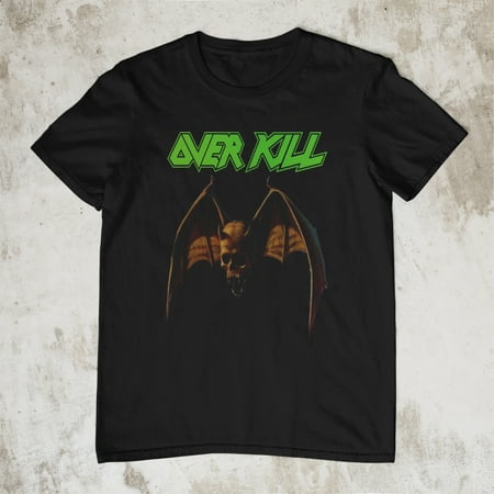 New Popular Overkill Band Unisex Black T-Shirt All Size S To 234XL BD040