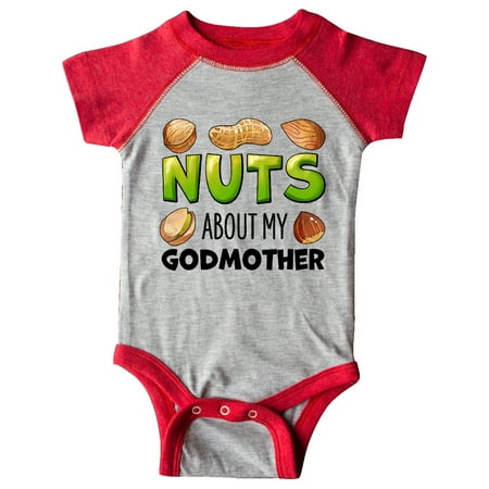 Inktastic Nuts About My Godmother- Peanut Almond Pistachio Gift Baby Boy or Baby Girl Bodysuit
Inktastic Nuts About My Godmother- Peanut Almond Pistachio Gift Baby Boy or Baby Girl Bodysuit