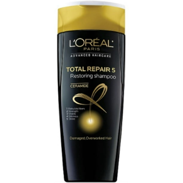 2 Pack - L'Oreal Advanced Haircare Total Repair 5 Restoring Shampoo 12.6 oz