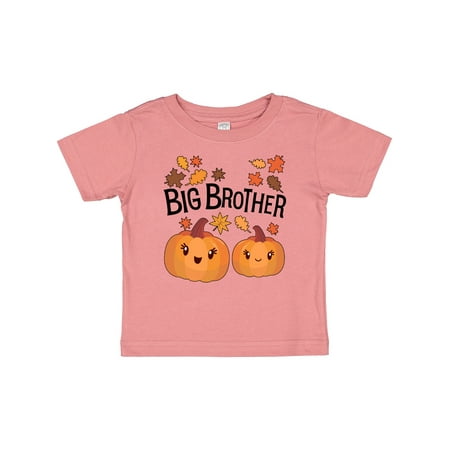 Inktastic Big Brother Pumpkins with Fall Leaves Gift Baby Boy T-Shirt 
Inktastic Big Brother Pumpkins with Fall Leaves Gift Baby Boy T-Shirt