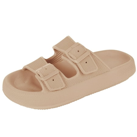 SEARCHI Cloud Women and Men Comfy Soft Pillow Slippers Non-Slip Chunky Slides Lightweight Unisex Thick Sole Cushioned Indoor Outdoor
SEARCHI Cloud Women and Men Comfy Soft Pillow Slippers Non-Slip Chunky Slides Lightweight Unisex Thick Sole Cushioned Indoor Outdoor