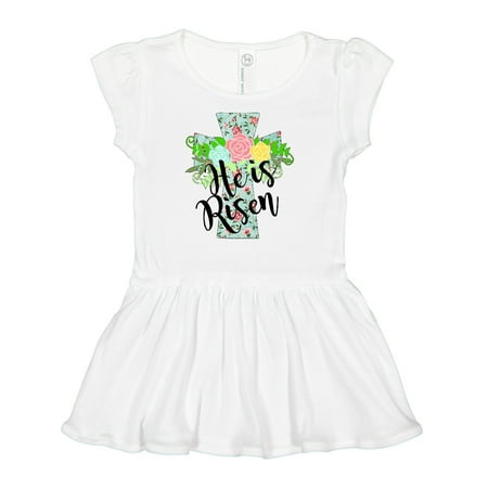 Inktastic He is Risen Floral Print Cross with Beautiful Flowers Gift Baby Girl Dress
Inktastic He is Risen Floral Print Cross with Beautiful Flowers Gift Baby Girl Dress