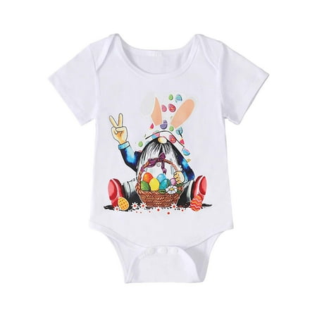 SELONE 0-18 Months Easter Baby Girl Clothes Toddler Boys And Girls Easter Printed White Jumpsuit Romper Childrens Clothing Graphic Bunny Gnomes Easter Eggs Printing Long Sleeve Multicolor 0-3 Months
SELONE 0-18 Months Easter Baby Girl Clothes Toddler Boys And Girls Easter Printed White Jumpsuit Romper Childrens Clothing Graphic Bunny Gnomes Easter Eggs Printing Long Sleeve Multicolor 0-3 Months