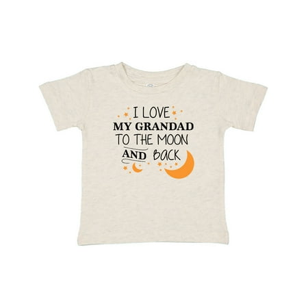 Inktastic I Love My Grandad To The Moon and Back Gift Baby Boy or Baby Girl T-Shirt
Inktastic I Love My Grandad To The Moon and Back Gift Baby Boy or Baby Girl T-Shirt