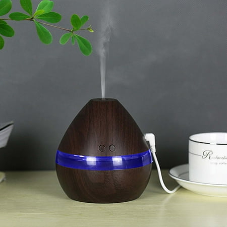Sunward 2021 New Home Humidifier LED Colorful Light Conversion Retro Humidifier