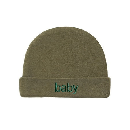 BIZIZA Baby Hats Newborn Letter Caps Solid Color Beanie Cute Warm for 0-6M Infant Army Green One Size
BIZIZA Baby Hats Newborn Letter Caps Solid Color Beanie Cute Warm for 0-6M Infant Army Green One Size
