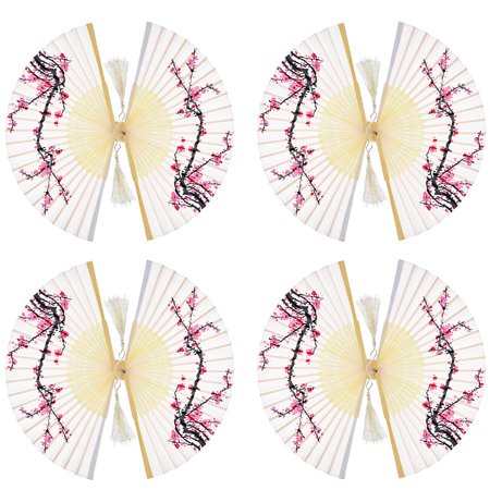12 Pieces of Fan Bamboo Folding Fan Printing Fan Dance Fan Wedding Party Decoration (Plum)
12 Pieces of Fan Bamboo Folding Fan Printing Fan Dance Fan Wedding Party Decoration (Plum)