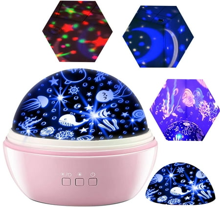 Star Projector Night Lights for Kids Novelty Moon Star/ Sea Animal 2-in-1 Night Lighting Lamp Multi-Color Star Light Rotating Projector Toys for 2-8 Years Old Boys Girls Gifts-Pink
Star Projector Night Lights for Kids Novelty Moon Star/ Sea Animal 2-in-1 Night Lighting Lamp Multi-Color Star Light Rotating Projector Toys for 2-8 Years Old Boys Girls Gifts-Pink