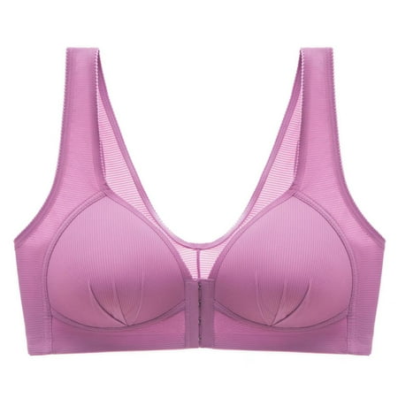 AIYUQ.U Women s Full Cup Front Button Gathered Breathable Thin Sports Bra Without Steel Ring Bra
AIYUQ.U Women s Full Cup Front Button Gathered Breathable Thin Sports Bra Without Steel Ring Bra