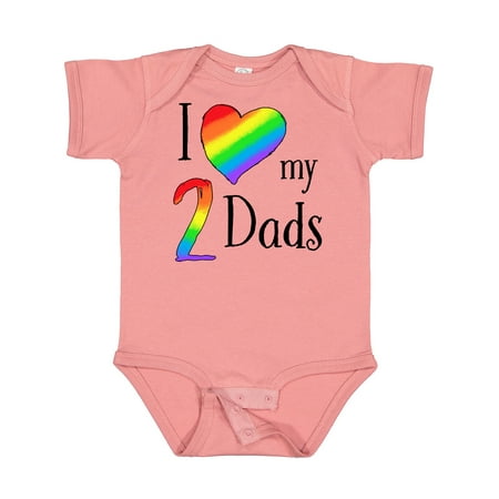 Inktastic I Love My Two Dads- Pride Rainbow Heart Gift Baby Boy or Baby Girl Bodysuit
Inktastic I Love My Two Dads- Pride Rainbow Heart Gift Baby Boy or Baby Girl Bodysuit