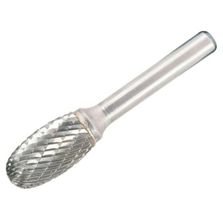 Dormer - Solid Carbide Bright Rotary Burr Oval 12.7mm x 6mm