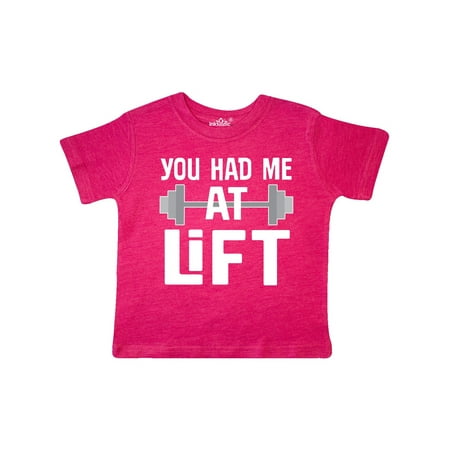 Inktastic Weightlifting You Had Me At Lift Gift Toddler Boy or Toddler Girl T-Shirt
Inktastic Weightlifting You Had Me At Lift Gift Toddler Boy or Toddler Girl T-Shirt