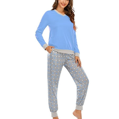 Tfalo Lingerie For Women Pajamas For Women Women Fashion Dot Sets Wear Lounge Wear Pocket Home Sleep Set Tops+Pants
Tfalo Lingerie For Women Pajamas For Women Women Fashion Dot Sets Wear Lounge Wear Pocket Home Sleep Set Tops+Pants