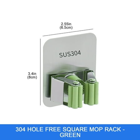 Stainless Steel Mop Clip Hook Free Punching Toilet Storage Artifact Bathroom Products TANGNADE
Stainless Steel Mop Clip Hook Free Punching Toilet Storage Artifact Bathroom Products TANGNADE