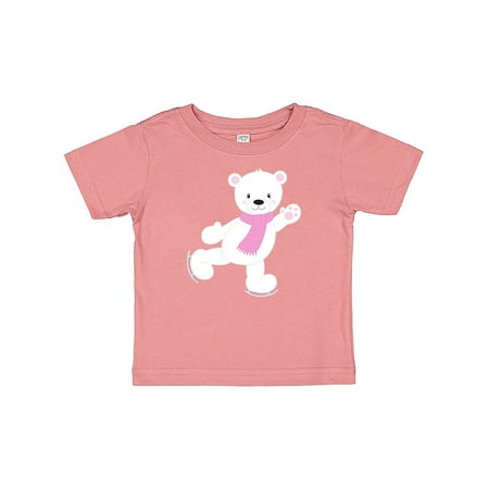 Inktastic Cute Polar Bear White Bear Ice Skating Bear Gift Baby Boy or Baby Girl T-Shirt 
Inktastic Cute Polar Bear White Bear Ice Skating Bear Gift Baby Boy or Baby Girl T-Shirt