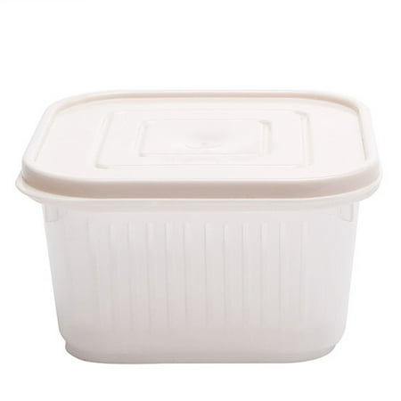 UDIYO Food Storage Box Fresh-keeping Food Storage Box Drain Basket PP Large Capacity Leak-proof Food Storage Organizer for Kitchen
UDIYO Food Storage Box Fresh-keeping Food Storage Box Drain Basket PP Large Capacity Leak-proof Food Storage Organizer for Kitchen