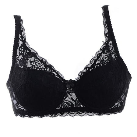 Feiona- Bra for Women Soft Lace Push Up Underwire Bras Lace Brassiere Underwear