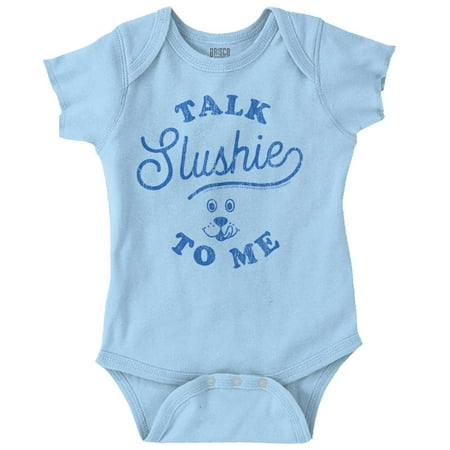 Talk Slushie To Me Vintage Puppie 80s Romper Boys or Girls Infant Baby Brisco Brands 12M
Talk Slushie To Me Vintage Puppie 80s Romper Boys or Girls Infant Baby Brisco Brands 12M