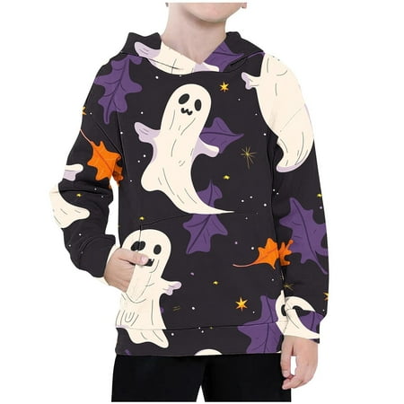 Odeerbi Toddler Boys Girls Halloween Hoodies Printed Pullover Hooded Sweatshirts Children s Round Neck Long Sleeve Halloween Pattern Printed Hooded Sweatshirt Purple
Odeerbi Toddler Boys Girls Halloween Hoodies Printed Pullover Hooded Sweatshirts Children s Round Neck Long Sleeve Halloween Pattern Printed Hooded Sweatshirt Purple