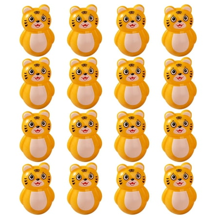 Etereauty 16Pcs Tiger Shape Tumbler Toys Adorable Tumbler Toys Children Playthings
Etereauty 16Pcs Tiger Shape Tumbler Toys Adorable Tumbler Toys Children Playthings