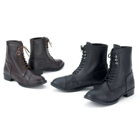 Millstone Ladies Synthetic Lace Paddock Boots