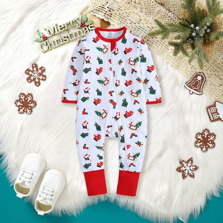 Toddler Boys Rompers Fall Winter Long Sleeve Cartoon Chrsitmas Prints Onesie Jumpsuits
Toddler Boys Rompers Fall Winter Long Sleeve Cartoon Chrsitmas Prints Onesie Jumpsuits