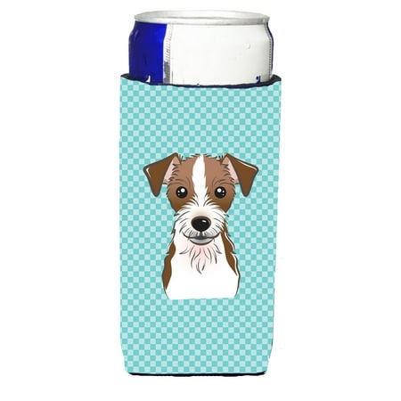 Caroline s Treasures BB1140MUK Checkerboard Blue Jack Russell Terrier Ultra Hugger for slim cans Slim Can multicolor
Caroline s Treasures BB1140MUK Checkerboard Blue Jack Russell Terrier Ultra Hugger for slim cans Slim Can multicolor