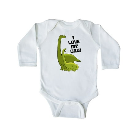 Inktastic I Love my Dad with Baby and Daddy Brontosauruses Gift Baby Boy or Baby Girl Long Sleeve Bodysuit
Inktastic I Love my Dad with Baby and Daddy Brontosauruses Gift Baby Boy or Baby Girl Long Sleeve Bodysuit