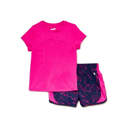 Avia Toddler Girls Performance T-Shirt and Shorts Set 2-Piece 12 Months-5T
Avia Toddler Girls Performance T-Shirt and Shorts Set 2-Piece 12 Months-5T