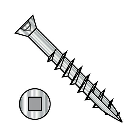 7-16X3 Square Recess Trim Head Drywall Screw Course Thread Type 17 18 8 Stainless Steel (Pack Qty 2 000) BC-07487YQFT188
7-16X3 Square Recess Trim Head Drywall Screw Course Thread Type 17 18 8 Stainless Steel (Pack Qty 2 000) BC-07487YQFT188