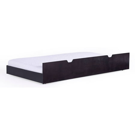 Better Homes and Gardens Kids Sebring Trundle Bed, Espresso