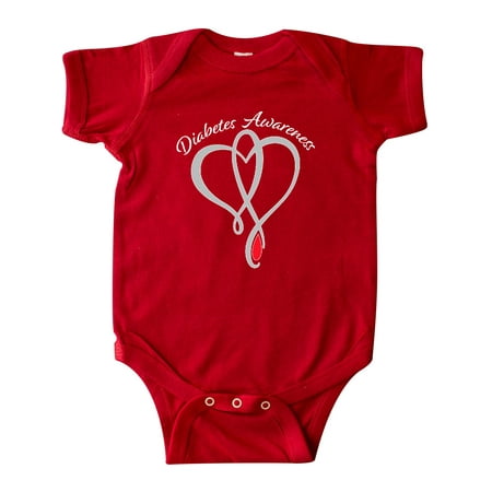 Inktastic Diabetes Awareness Gray and Red Ribbon Heart Gift Baby Boy or Baby Girl Bodysuit
Inktastic Diabetes Awareness Gray and Red Ribbon Heart Gift Baby Boy or Baby Girl Bodysuit