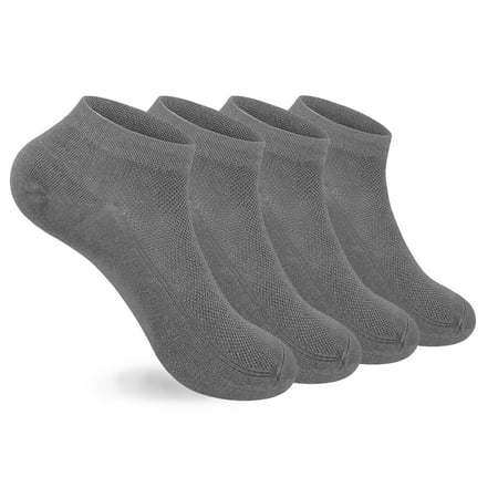 Super Soft Bamboo Women s Sock Mesh Thin Breathable Cool Running Ankle Socks 4 Pairs (Grey Medium)
Super Soft Bamboo Women s Sock Mesh Thin Breathable Cool Running Ankle Socks 4 Pairs (Grey Medium)