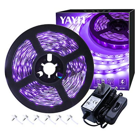 YAYIT 20ft Black Light Strip Kit 360 Units 12V Blacklight Fixtures 6m Ribbon Indoor Home Bedroom Decoration Fluorescent Dance Party Non-Waterproof
YAYIT 20ft Black Light Strip Kit 360 Units 12V Blacklight Fixtures 6m Ribbon Indoor Home Bedroom Decoration Fluorescent Dance Party Non-Waterproof